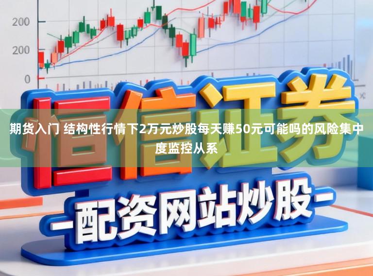 期货入门 结构性行情下2万元炒股每天赚50元可能吗的风险集中度监控从系