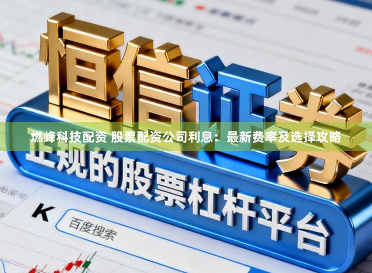 燃峰科技配资 股票配资公司利息：最新费率及选择攻略